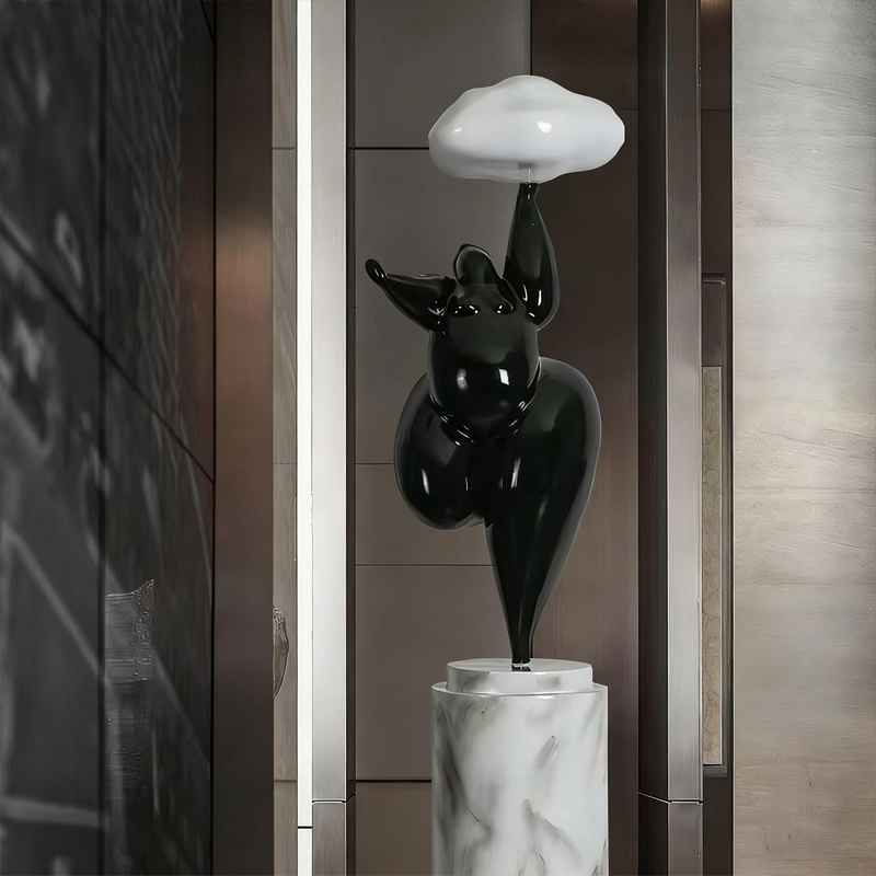 Dealbhóireacht Maisiúil Fiberglass Stíl Cloud-Ardaithe