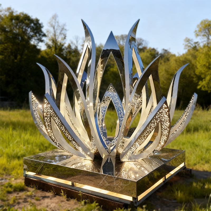 Dealbhóireacht Lotus Soilsithe Lotus of Light Mirror